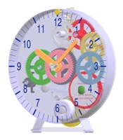 Hodiny TechnoLine Modell Kids Clock, pestrobarevné dětské, stavebnice