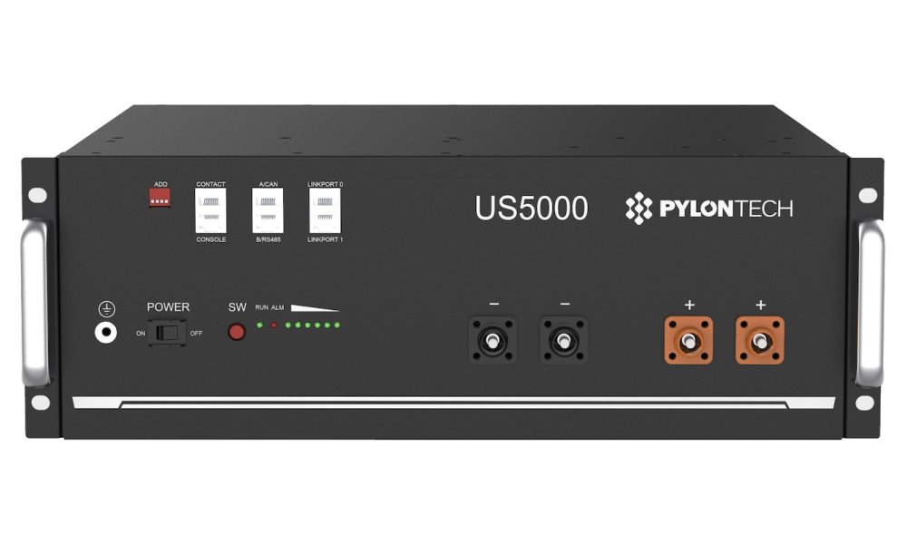 PylonTech US5000 / 4,8kWh / 48V / Bateriový modul / Li-Ion LiFePO4