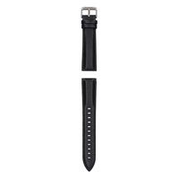 Garett Smartwatch řemínek 20 mm pro Verona/Veronica, černý se stříbrnou sponou STRAP _VER_SB_LEATHER Garett Smartwatch řemínek 20 mm, černý se stříbrnou sponou