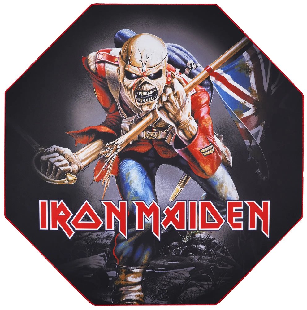 SUBSONIC Iron Maiden ochranná podložka na podlahu pro herní židle