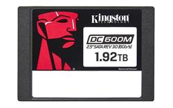 Kingston SSD DC600M 1920GB SATA III 2.5" 3D TLC (čtení/zápis: 560/530MBs; 94/78k IOPS; 1DWPD), Mixed-use