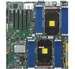 SUPERMICRO MB 2xLGA4677, C741, 16x DDR5 ECC, 6x NVMe, 8+2xSATA3, 2x M.2, 6x PCIe5.0, 2x 10Gb LAN,IPMI