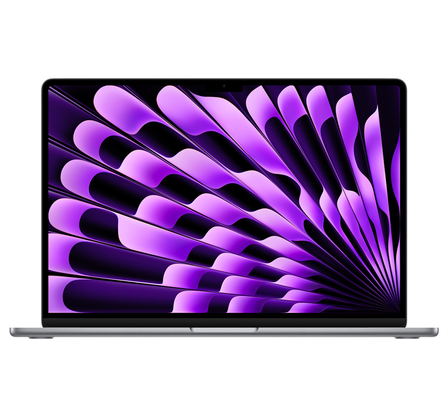Apple MacBook Air 15 , M2 chip with 8-core CPU and 10-core GPU, 8GB RAM, 256GB - Space Grey