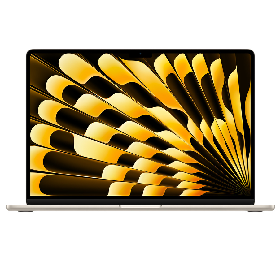 Apple MacBook Air 15 M2 MQKU3SL/A APPLE MacBook Air 15 , M2 chip with 8-core CPU and 10-core GPU, 8GB RAM, 256GB - Starlight
