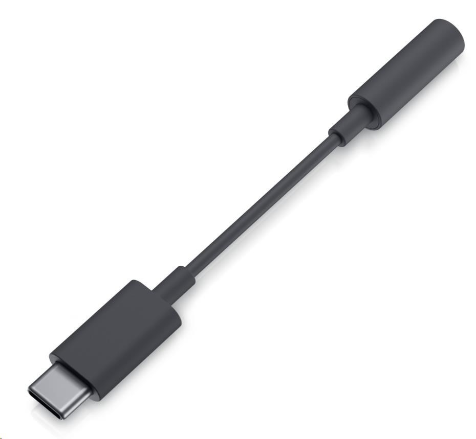 Dell Adapter -USB-C to 3.5mm Headphone Jack 750-BBDJ DELL redukce USB-C (M) na 3,5mm konektor pro sluchátka (F)