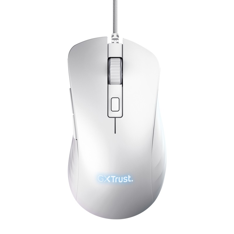 Trust GXT924W Ybar+ High Performance Gaming Mouse 24891 TRUST herní myš GXT 924W YBAR+ Gaming Mouse, optická, USB, bílá