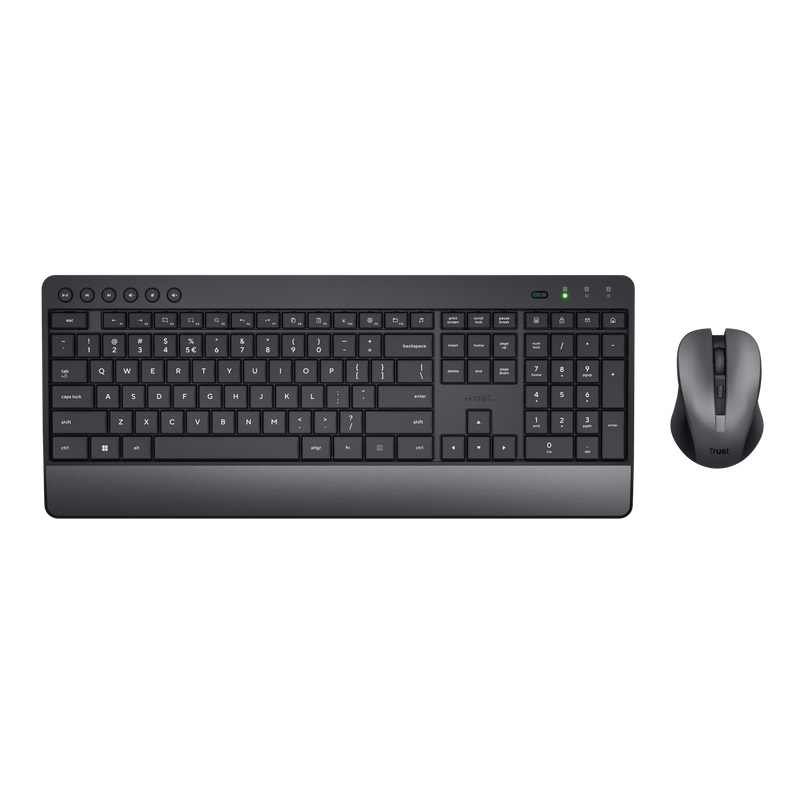 Trust Trezo Comfort Wireless Keyboard & Mouse Set 24532 TRUST Trezo comfort bezdrátový set klávesnice a myši DE