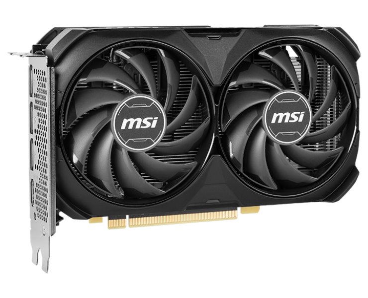 MSI GeForce RTX 4060 VENTUS 2X BLACK/OC/8GB/GDDR6