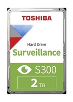 Toshiba EUROPE S300 2TB, HDWT720UZSVA TOSHIBA HDD S300 Surveillance (SMR) 2TB, SATA III, 5400 rpm, 128MB cache, 3,5", BULK
