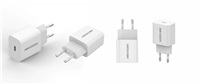 HIKVISION kabel USB-C + adaptér USB-C Fast Charging, 20W, 1m