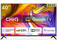 CHiQ L40H7G TV 40", FHD, smart, Google TV, dbx-tv, Dolby Audio, Frameless