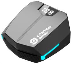 CANYON herní TWS Doublebee GTWS-2, BT sluchátka s mikrofonem, černá