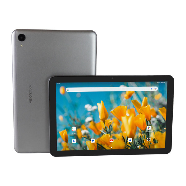 Umax VisionBook 10T LTE UMM240106 UMAX tablet PC VisionBook 10T LTE/ 10,1" IPS/ 1920x1200/ T610/ 4GB/ 64GB Flash/ USB-C/ SD/ micro SIM/ Android 12/ šedý
