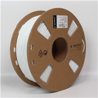 Gembird PLA, 1,75mm, 1kg, flexibilní, bílá 3DP-PLA-FL-01-W GEMBIRD Tisková struna (filament) PLA flexibilní, 1,75mm, 1kg, bílá