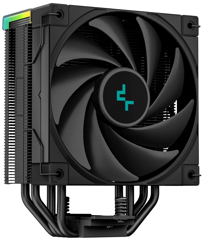 DEEPCOOL chladič AK400 Digital / 120mm fan / 4x heatpipes / PWM / pro Intel i AMD / komplet černý ( digitální display