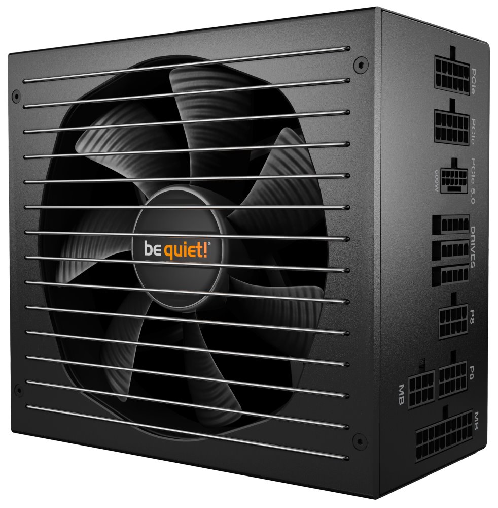 be quiet! Straight Power 12 750W BN336 Be quiet! / zdroj STRAIGHT POWER 12 Platinum 750W / ATX3.0 / active PFC / 135mm fan / 80PLUS Platinum / modulární