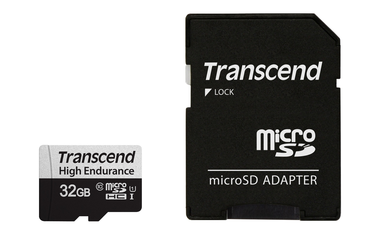 Transcend SDHC Class 10 32 GB TS32GUSD350V Transcend 32GB microSDXC 350V UHS-I U1 (Class 10) High Endurance paměťová karta, 95MB/s R, 40MB/s W