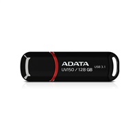 ADATA UV150 256GB AUV150-256G-RBK ADATA Flash Disk 256GB UV150, USB 3.1 Dash Drive (R:90/W:20 MB/s) černá