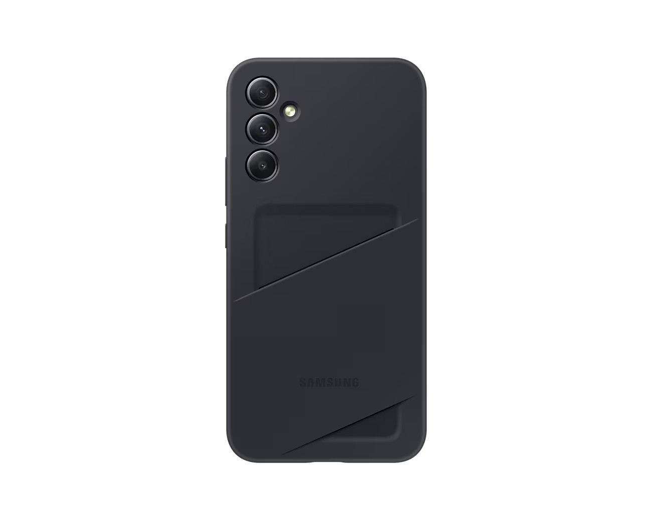 Samsung ochranný kryt s kapsou na kartu pro Samsung Galaxy A34 5G, černá