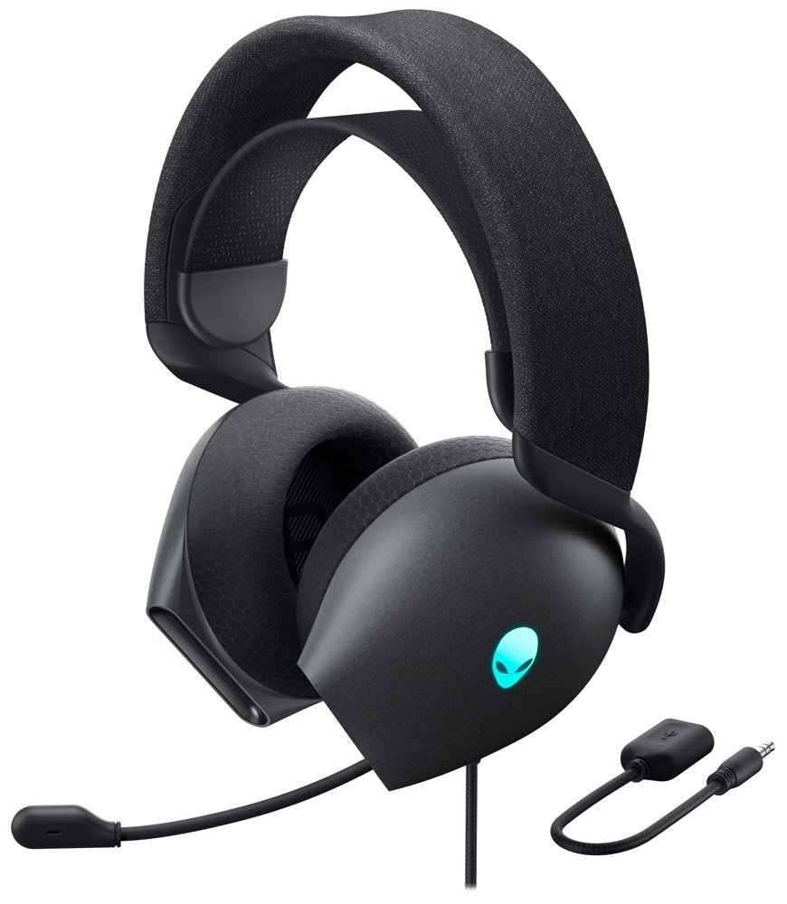 DELL Alienware Wired Gaming Headset - AW520H (Dark Side of the Moon)
