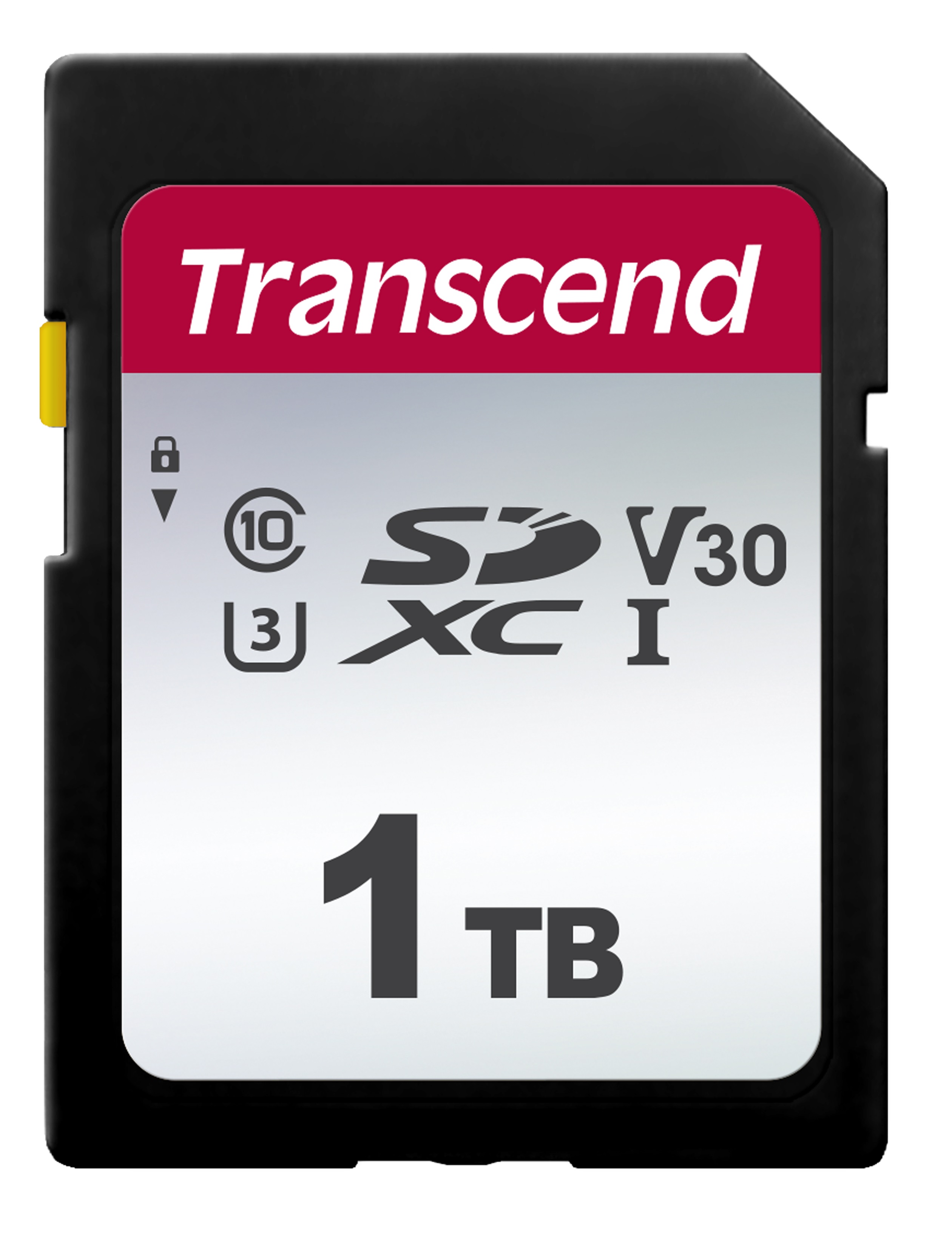 Transcend 1000 GB SDC300S Transcend 1TB SDXC 300S (Class 10) UHS-I U3 V30 paměťová karta, 100 MB/s R, 85 MB/s W