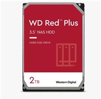 WD RED PLUS 2TB / WD20EFPX / SATA 6Gb/s / Interní 3,5"/ 64MB