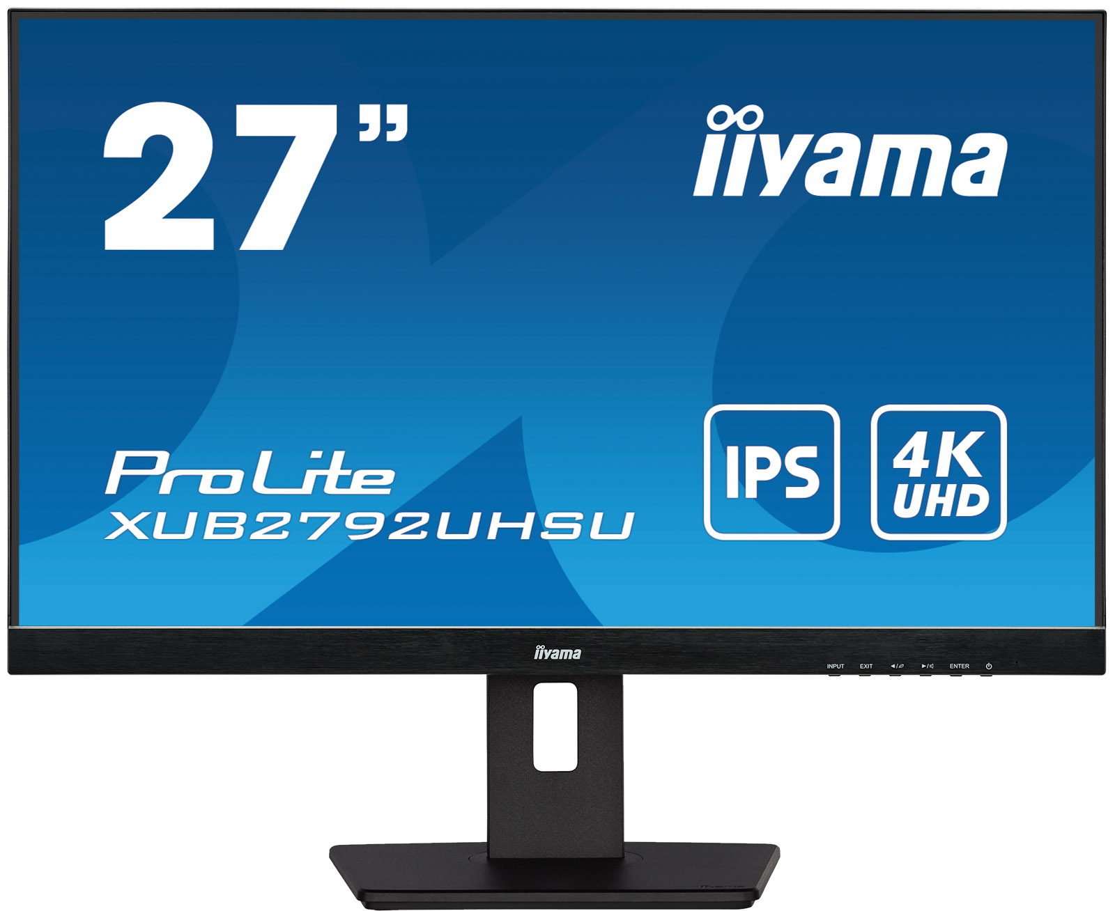 iiyama ProLite/XUB2792UHSU-B5/27"/IPS/4K UHD/60Hz/4ms/Black/3R
