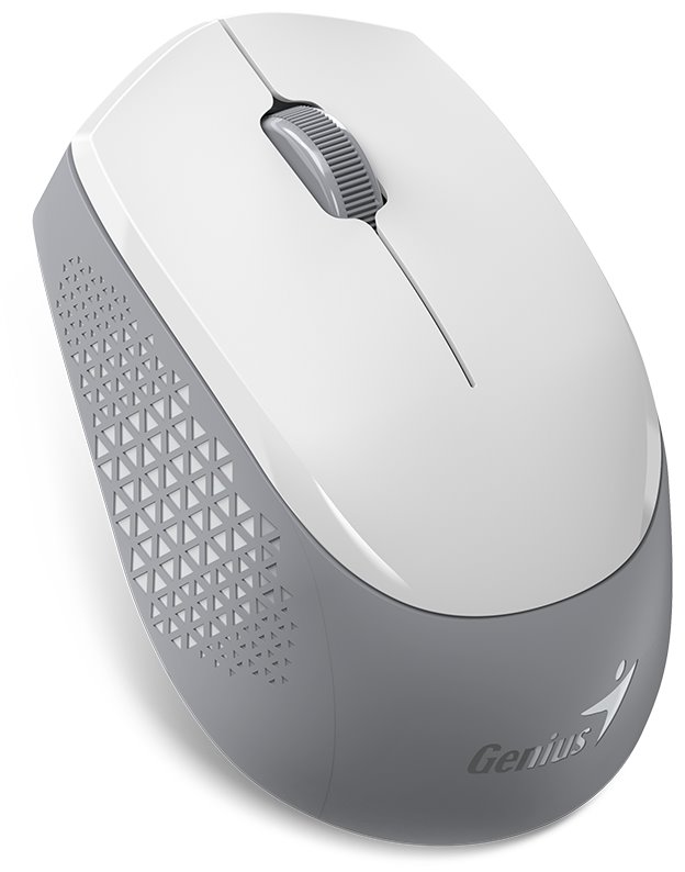 Genius NX-8000S 31030034400 GENIUS myš NX-8000S BT/ duální Bluetooth + 2,4GHz/ 1200 dpi/ bezdrátová/ tichá/ bílošedá