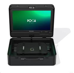 POGA Arc - cestovní kufr s LED monitorem pro herní konzole - černý POGA Arc Black