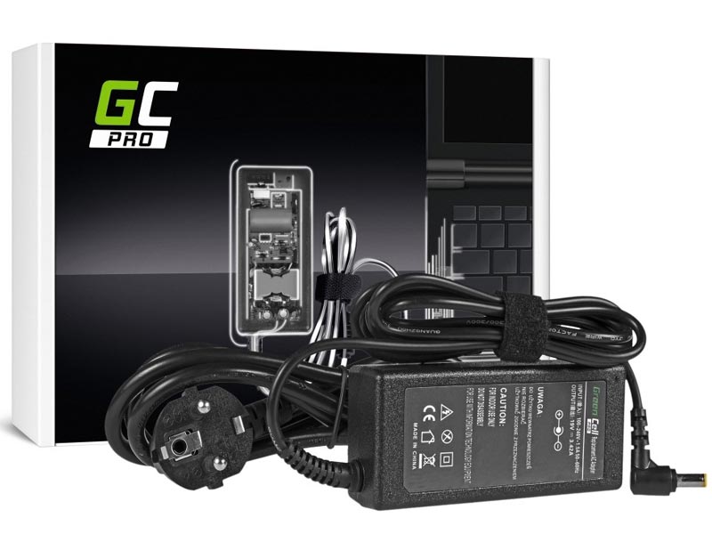 GreenCell AD01P adaptér 65W pro Acer - kulatý konektor Nové