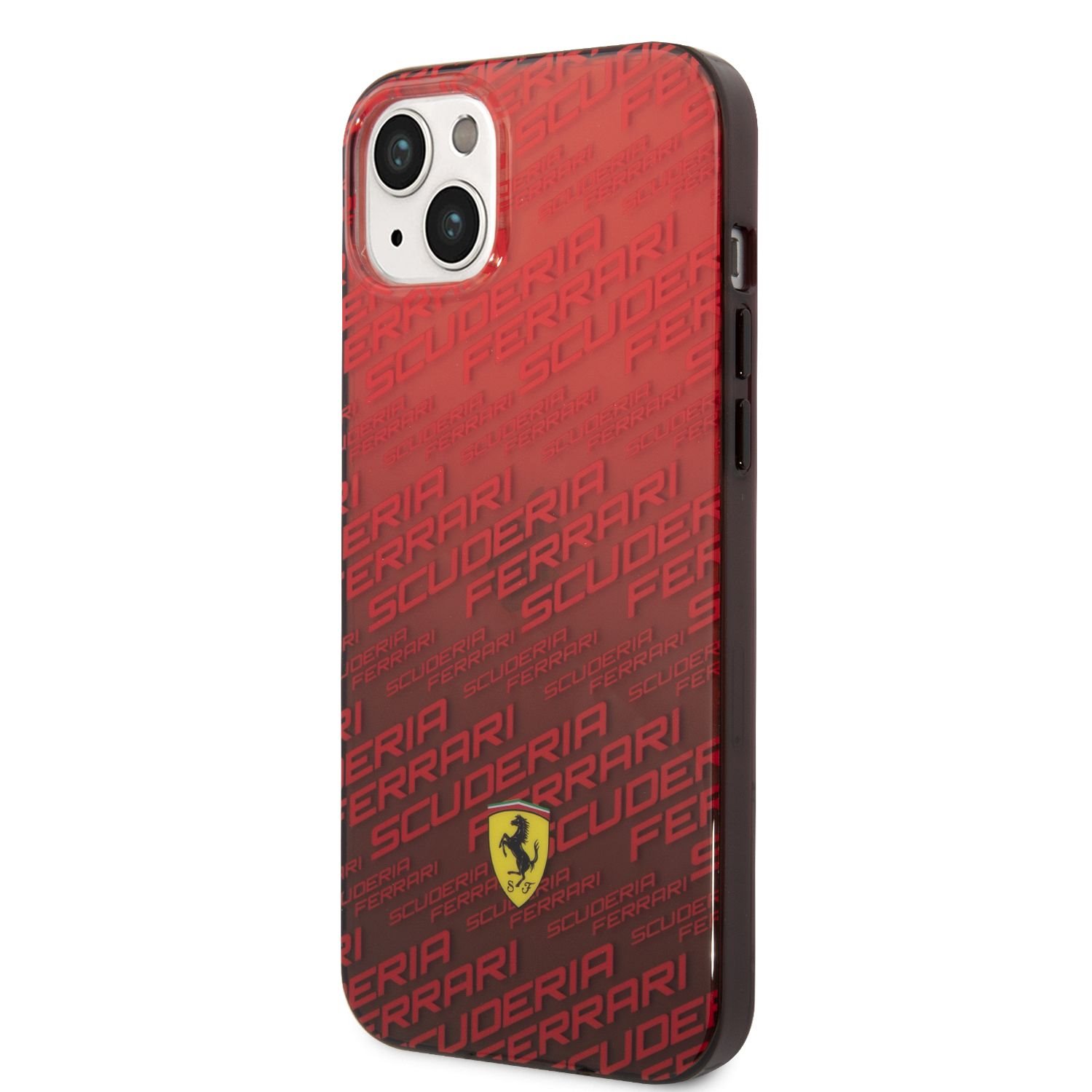 Ferrari Gradient Allover Zadní Kryt pro iPhone 14 Plus Red Nové
