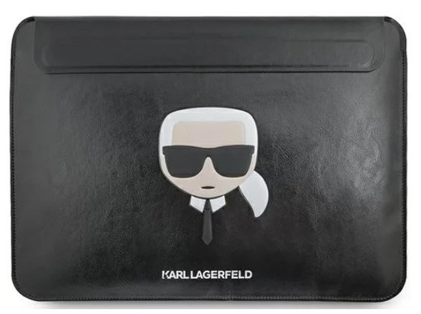 Karl Lagerfeld KLCS16KHBK 16 Karl Lagerfeld Head Embossed Computer pouzdro 16" Black Nové