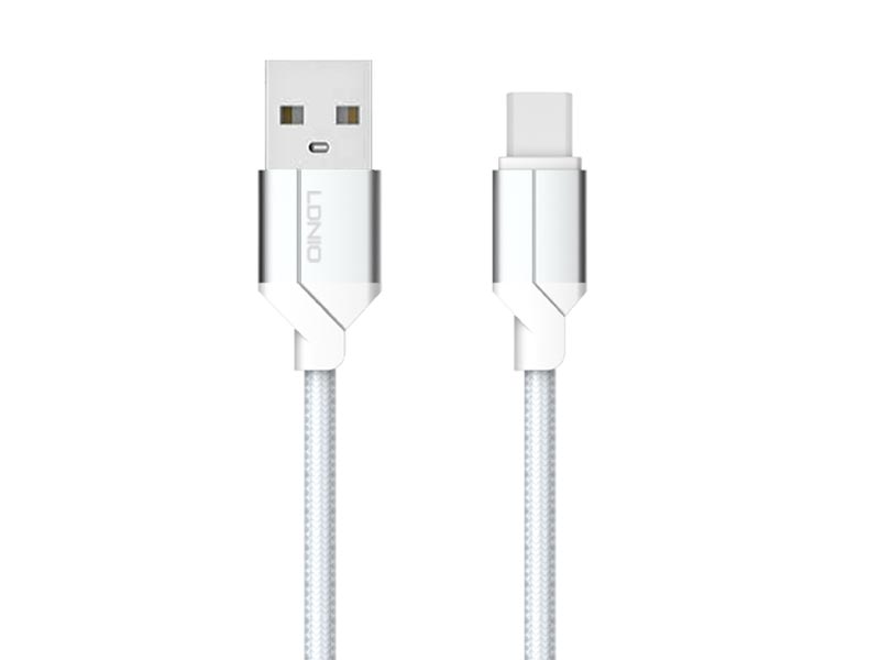 LDNIO datový kabel USB-C - 1m - bílý Nové