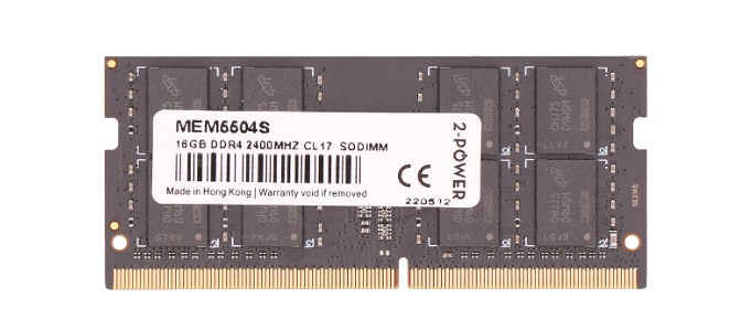 2-Power Operační pamět 16GB DDR4 2400MHz CL17 SODIMM Nové