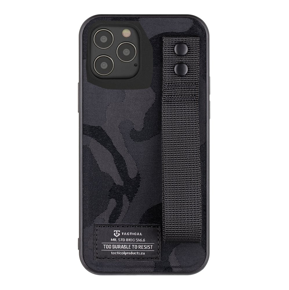 Tactical Camo Troop Kryt pro Apple iPhone 12/12 Pro Black Nové