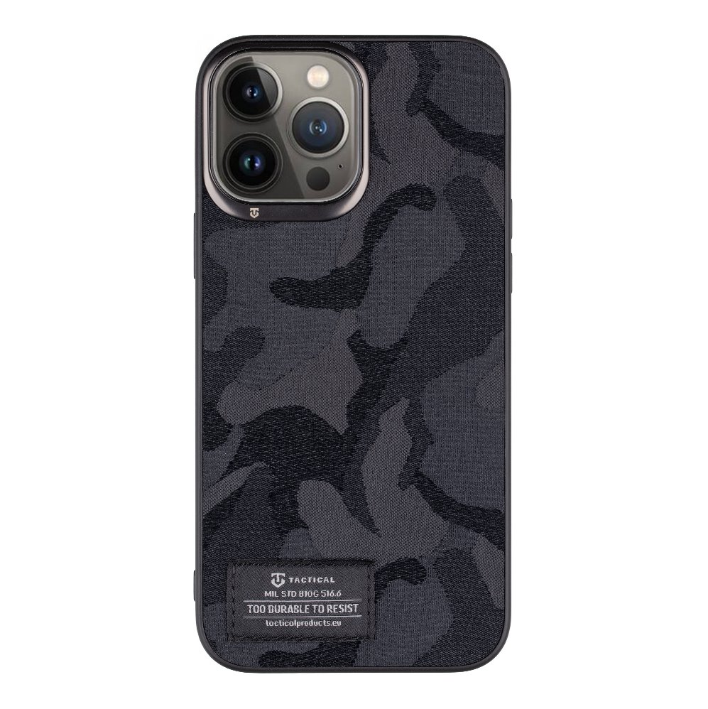 Tactical Camo Troop Kryt pro Apple iPhone 13 Pro Max Black Nové