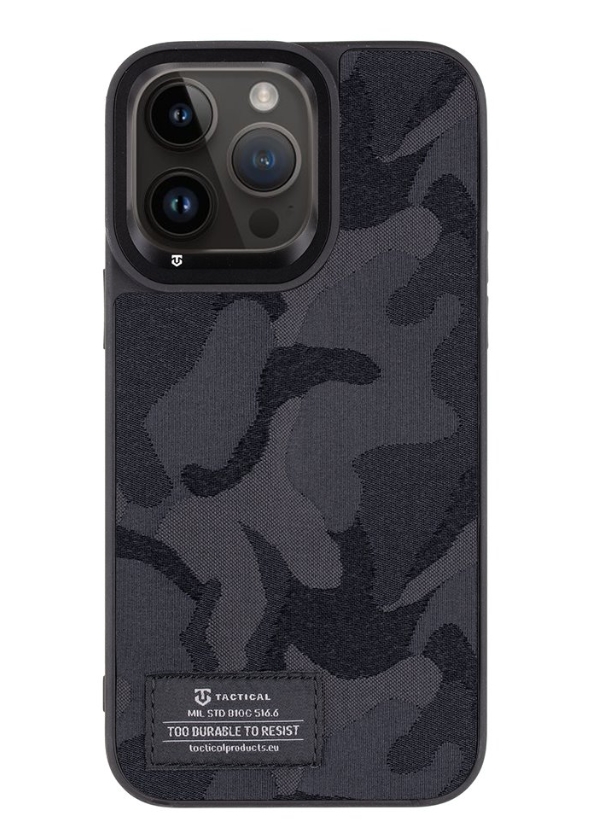 Tactical Camo Troop Kryt pro Apple iPhone 14 Pro Max Black Nové