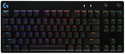 Logitech G PRO X TKL LIGHTSPEED Gaming Keyboard - BLACK - US INT L - 2.4GHZ/BT - TACTILE