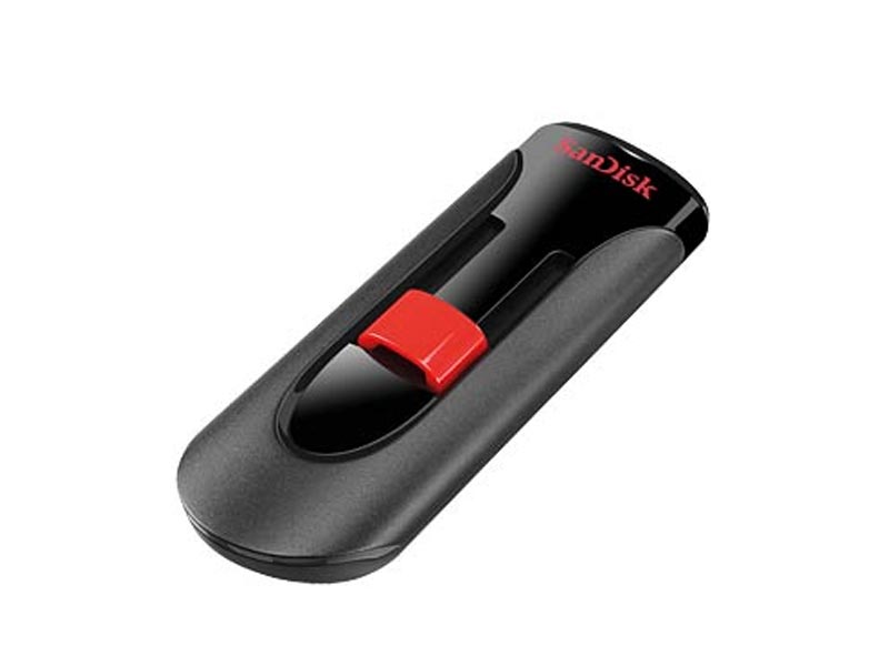 USB Flash SanDisk Cruzer Glide 64GB -červeno-černá Nové