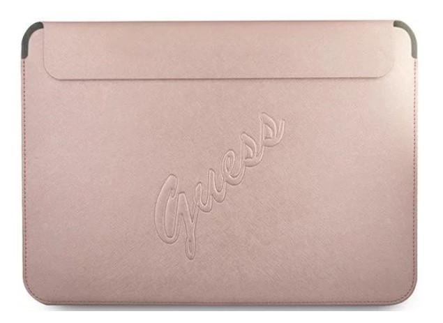 Guess Saffiano Sleeve MacBook 13" Air růžové GUCS13PUSASPI Guess PU pouzdro na počítač Saffiano 13" růžové Nové