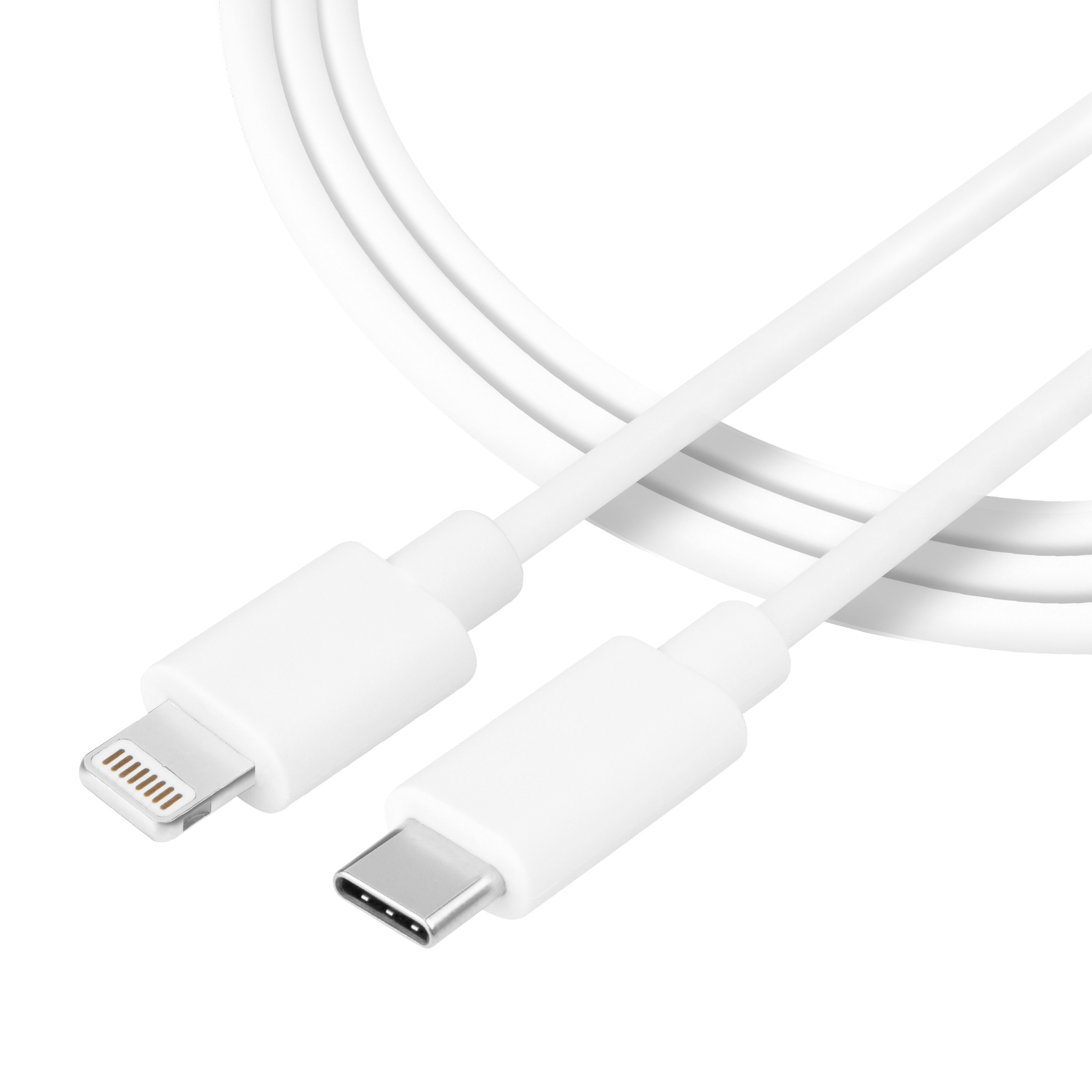 Tactical Smooth Thread Cable USB-C/Lightning 1m White Nové