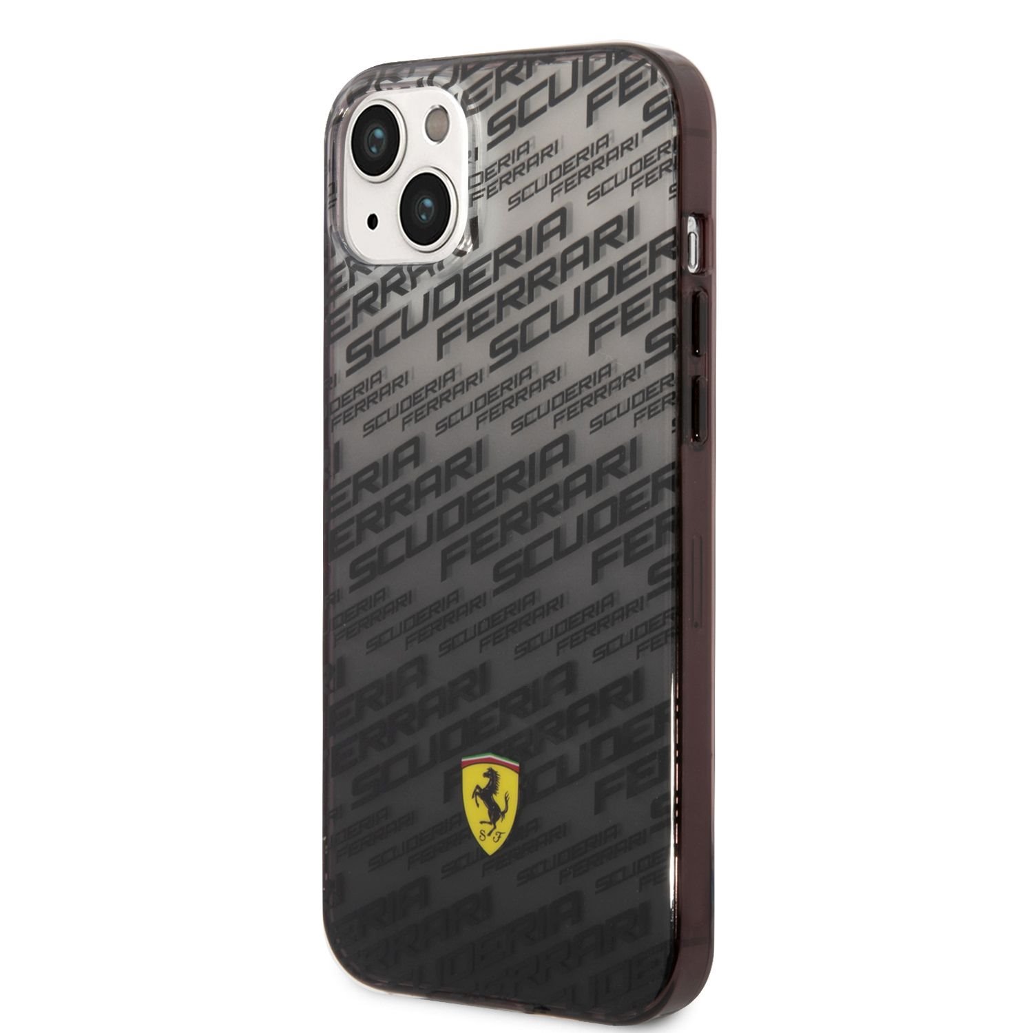 Ferrari Gradient Allover Zadní Kryt pro iPhone 14 Plus Black Nové
