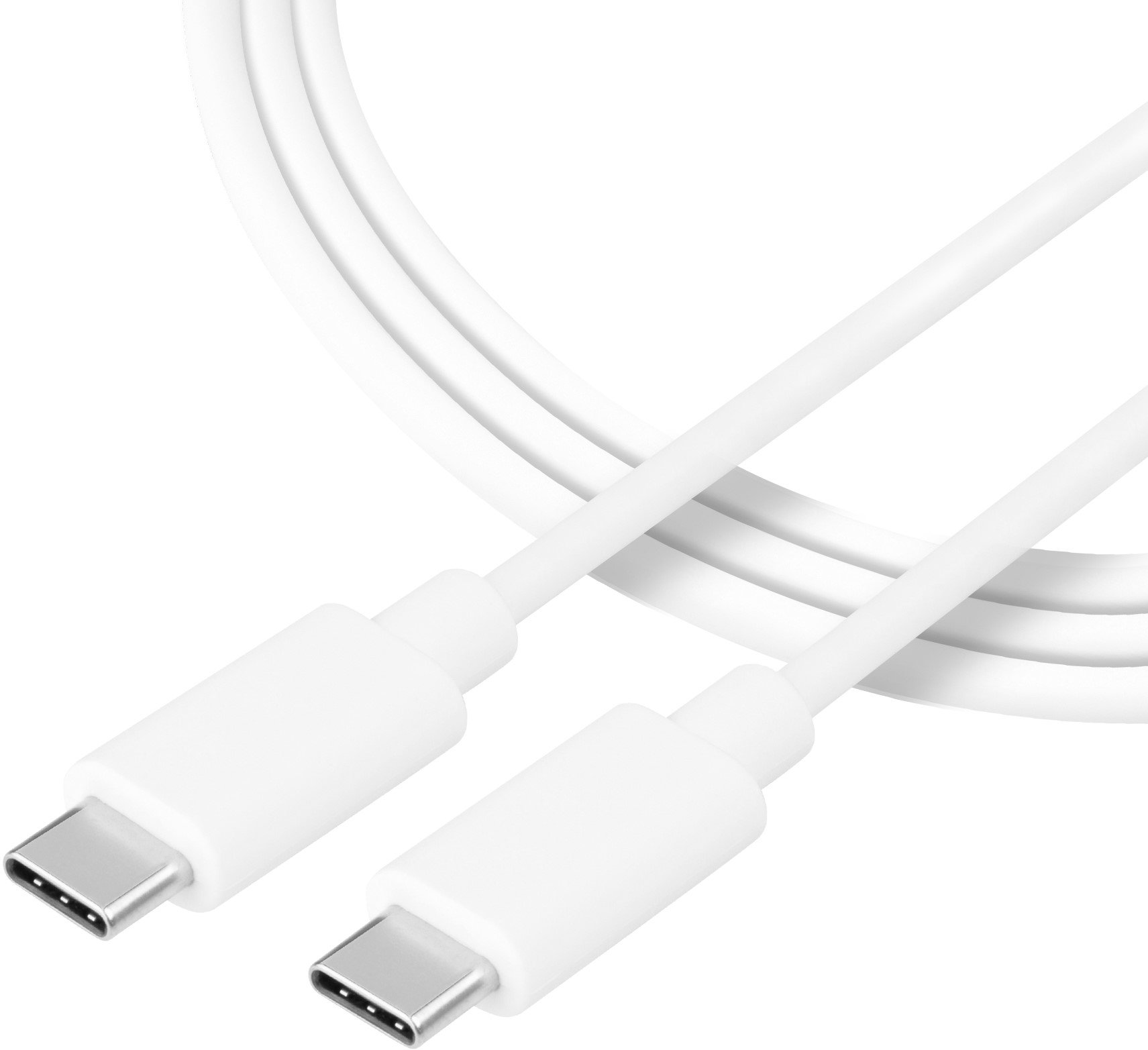 Tactical Smooth Thread Cable USB-C/USB-C 1m White Nové
