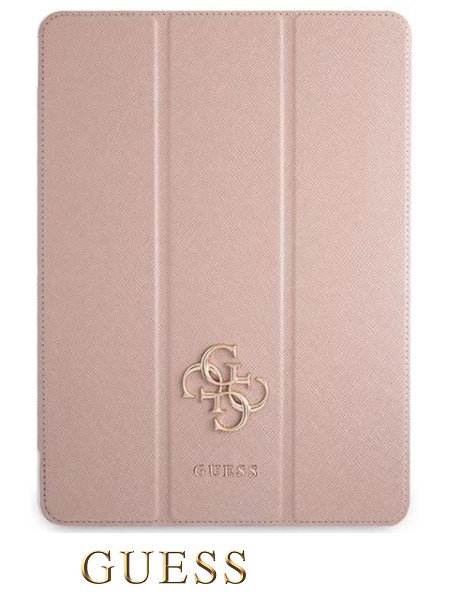 Guess Saffiano Folio Pouzdro pro iPad Pro 12.9 Pink Nové