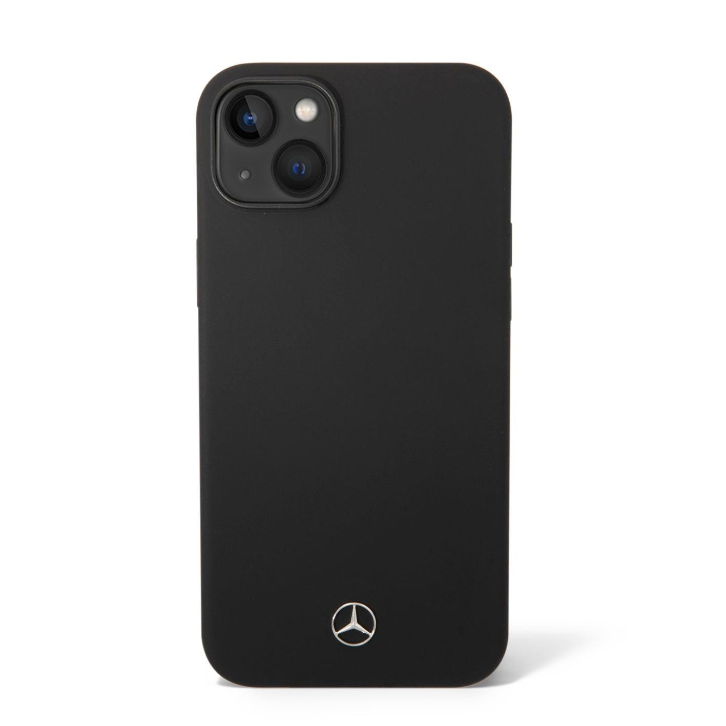 Mercedes Liquid Silicone Zadní Kryt pro iPhone 14 Black Nové