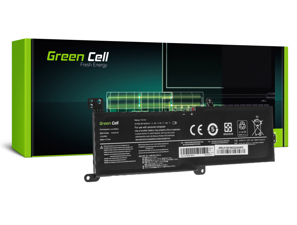 GreenCell LE125 baterie pro notebooky Lenovo IdeaPad - 3500mAh Nové