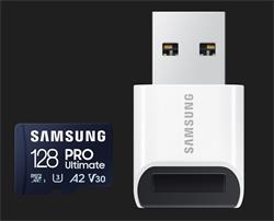 Samsung micro SDXC 128GB PRO Ultimate + USB adaptér