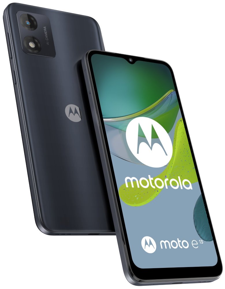 Motorola Moto E13 - Black 6,5" / Dual SIM/ 2GB/ 64GB/ LTE/ Android 13