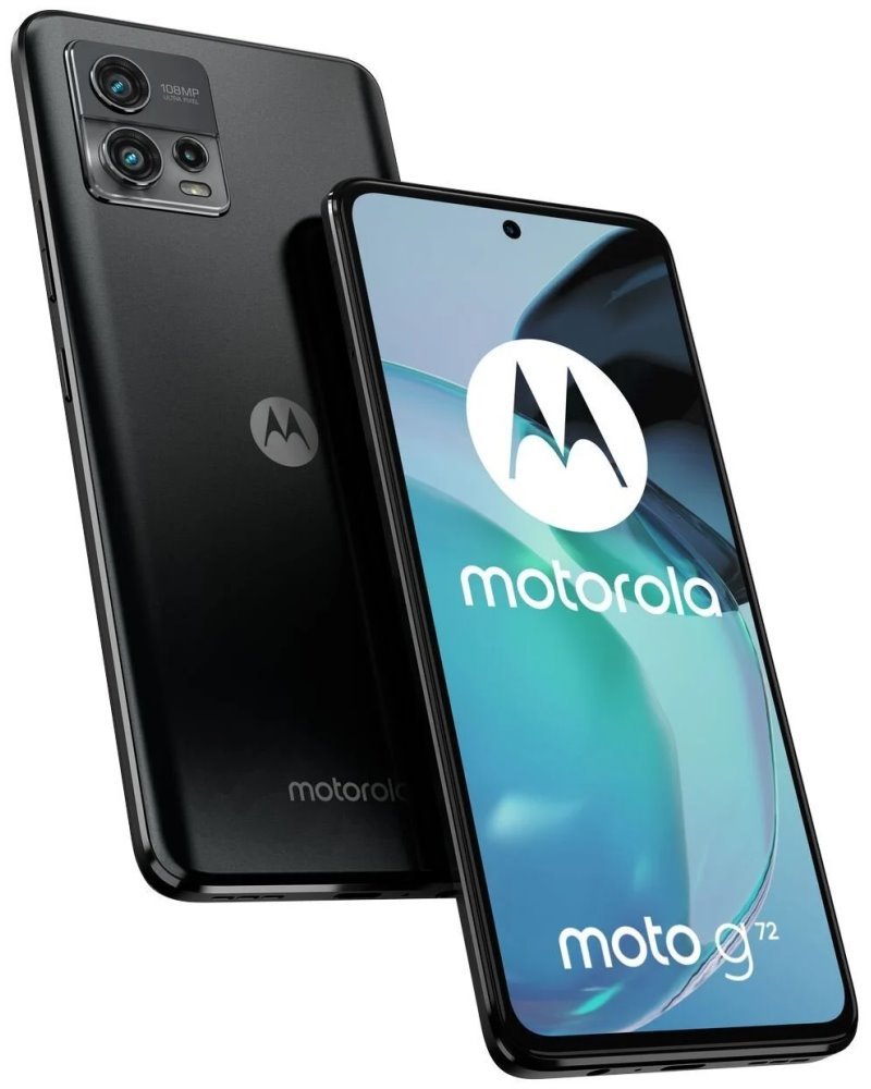 Motorola Moto G72 - Meteorite Grey 6,6" / Dual SIM/ 8GB/ 256GB/ LTE/ Android 12