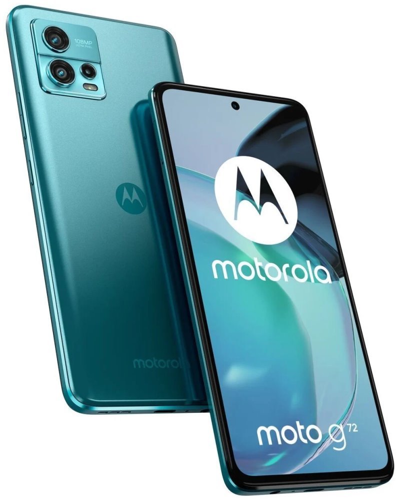 Motorola Moto G72 - Polar Blue 6,6" / Dual SIM/ 8GB/ 256GB/ LTE/ Android 12